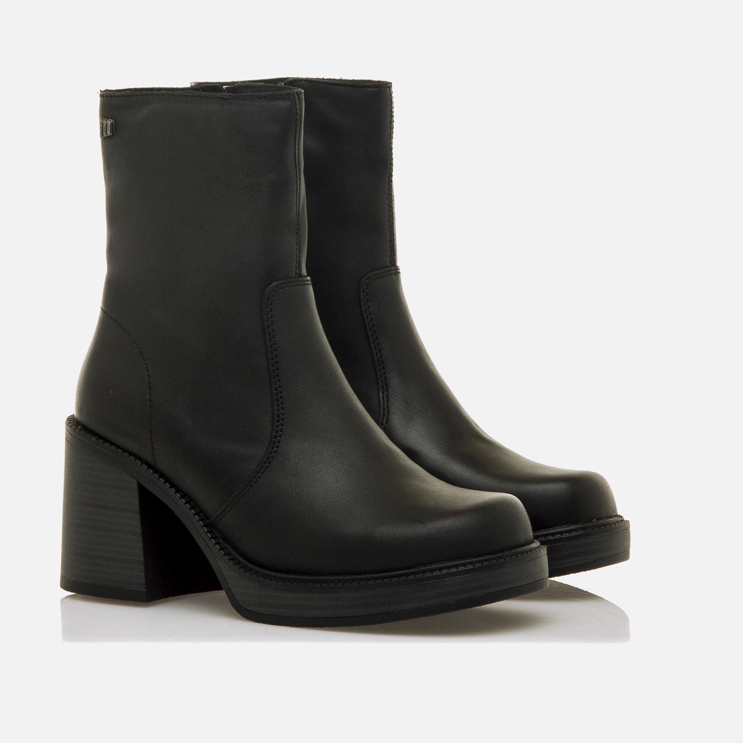 Buy NEW OASIS black 58639 HIGH HEELED ANKLE BOOTS Mtng for WOMAN